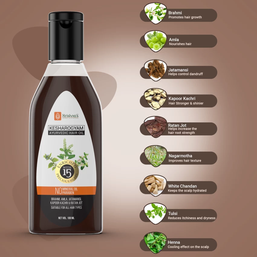 Kesharogyam  Ayurvedic Hair Oil