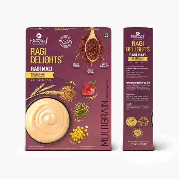 Ragi Malt (Multigrain with Strawberry)