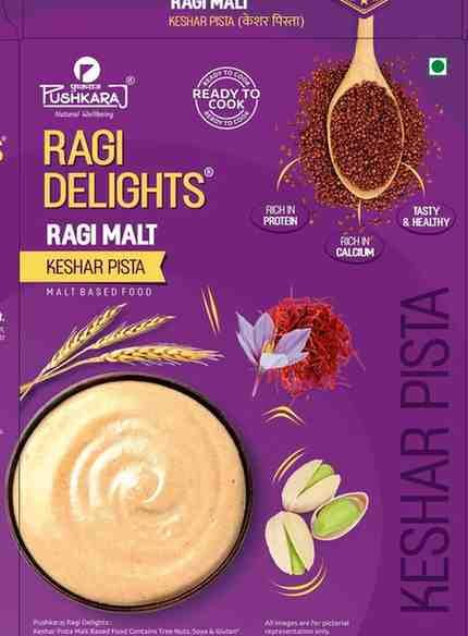 Ragi Malt (Kesar Pista)